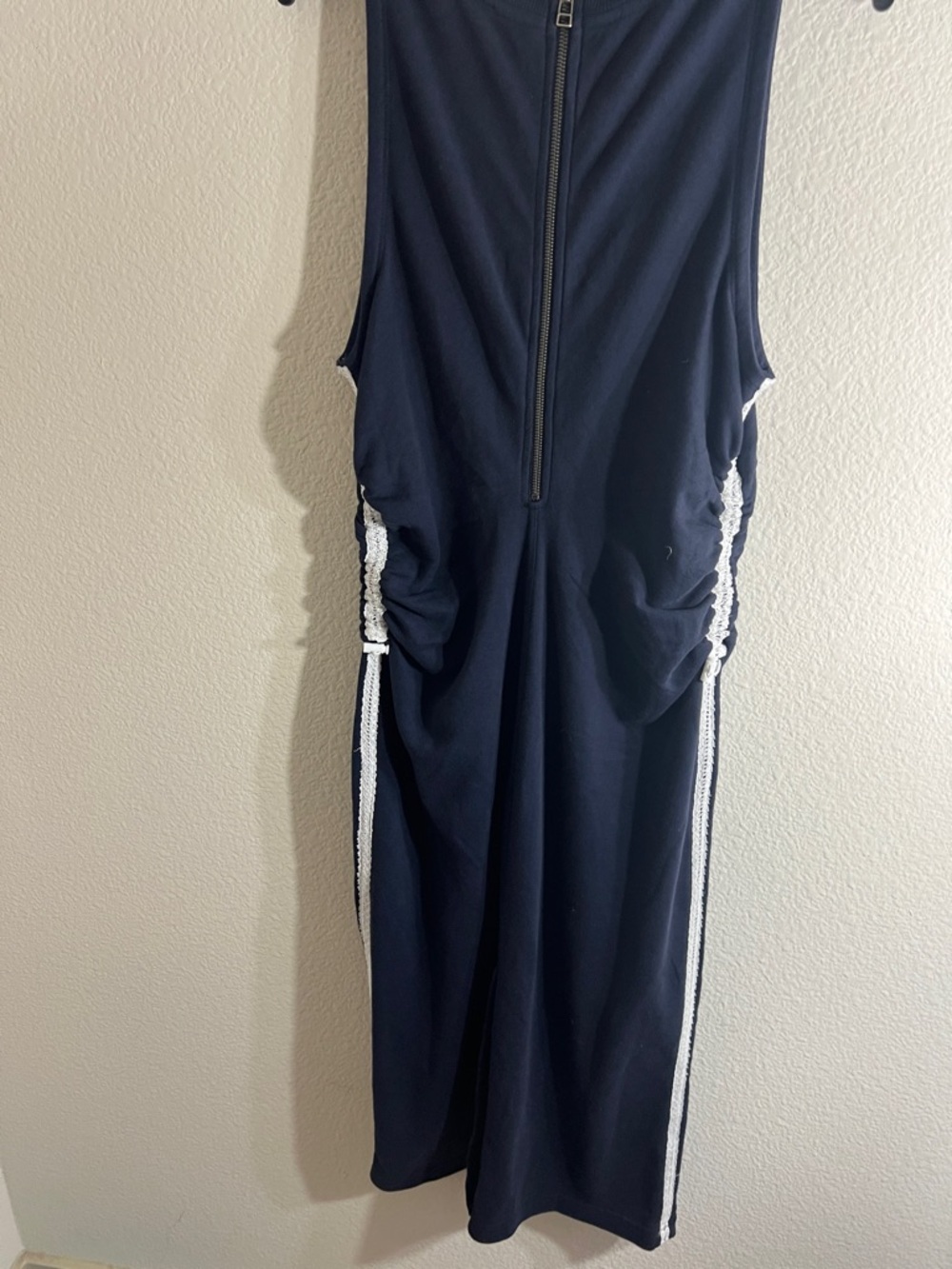 Anthropologie Daily Practice Sports Start Sleeveless Midi Dress nautical summer - Picture 13 of 14